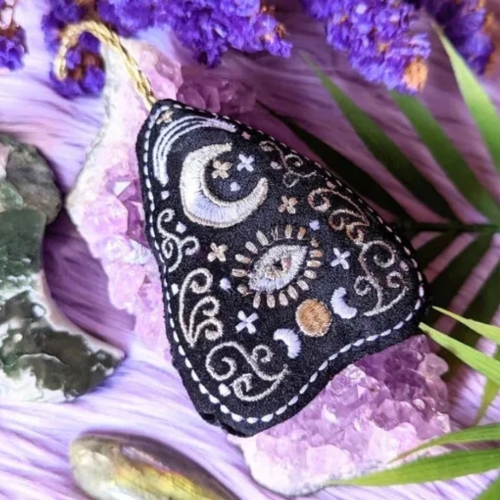 Planchette Ouija Board Ornament Goddess Provisions Witchy hanging plush Whimsy